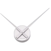 Image de Horloge murale Karlsson 4348SI, Little Big Time argenté 45cm
