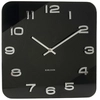 Image de Karlsson - Horloge murale Vintage carrée - Noir
