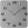 Image de Karlsson - Horloge murale Vintage carrée - Gris