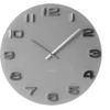 Image de Karlsson - Horloge murale Vintage ronde - Gris