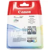 Image de Canon PG-510 / CL-511 Multi pack - Pack de 2 - noir, couleur (cyan, magenta, jaune) - original - cartouche d'encre - pour PIXMA MP230, MP237, MP252, MP258, MP270, MP280, MP282, MP499, MX350, MX360, MX410, MX420 (2970B010)