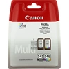 Image de Canon PG-545 / CL-546 Multipack - 2er-Pack - 8 ml - Schwarz, Farbe (Cyan, Magenta, Gelb) - original - Tintenpatrone - für PIXMA TR4551, TR4650, TR4651, TS3350, TS3351, TS3352, TS3355, TS3450, TS3451, TS3452 (8287B005)