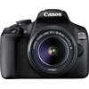Image de Canon EOS 2000D Kit noir WLAN reflex numérique
