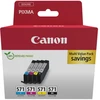 Image de Canon 0386C009 cartouche d'encre 4 pc(s) Original Black, Cyan, Magenta, Yellow