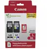 Image de Canon PG540L Noir + CL541XL Couleur Pack de 2 Cartouches d'encre - 50 Feuilles de Papier Photo - 522 - Neuf