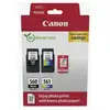 Image de Canon PG560/CL561 Pack de 2 Cartouches d'Encre Originales + Papier Photo Brillant GP-501 - 3713C008 - Neuf