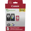 Image de Canon PG-540/CL-541 Pack de 2 Cartouches d'Encre Originales + 50 Feuilles de Papier Photo - 5225B013 - Neuf
