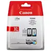 Image de Pack de 2 cartouches d'encre d'origine Canon PG545XL noir + CL546 couleur - 8286B010 - Neuf