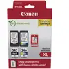 Image de Canon PG-545XL/CL-546XL Pack de 2 Cartouches d'encre + 50 Feuilles de Papier Photo - 8286B011 - Neuf