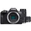 Image de Canon EOS R100   Appareil photo hybride APS-C 24,1 Mpx, kit double zoom RF-S 18-45 mm F4,5-6,3 IS STM + RF 75-300 mm F4-5,6 | 4K | Autofocus Dual Pixel CMOS | Wi-Fi