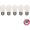 Image de Ampoule À Led - E27 - 2w - 2700k - Filament Safe - St45 - Lot De 5 - Bailey 144946