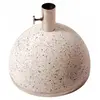 Image de Pied de parasol en granit - D. 35,5 cm x H. 25,5 cm - Blanc