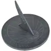 Image de Esschert Design Ardoise Cadran solaire Texte rond ; LS002