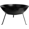 Image de Brasero rond - D 59 x H 35 cm - Noir