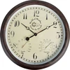 Image de Esschert Design Horloge de gare avec thermomètre et hygromètre 30,5 cm TF008
