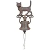 Image de Cloche De Porte En Fonte Petit Chat Esschert Design