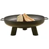 Image de Esschert Design - Braséro Rond Sur Pied En Acier 60 Cm