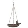 Image de Bain Oiseaux À Suspendre - D 16 Cm X H 7,6 Cm - Livraison Gratuite