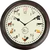 Image de Esschert Design Horloge avec bruits d'animaux de la ferme