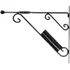 Image de Esschert Design Support de mât de drapeau 2 en 1