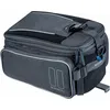 Image de Basil Sacoche porte-bagages Sport Design MIK, 7-15 litres, 36 x 26 x 43 cm, graphite