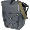 Image de Basil Sac Navigator Storm MIK Side L noir 46x36x21cm 25 à 31l MIK