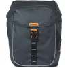 Image de BASIL Sacoche double "Miles MIK 2.0" Volum noir orange