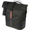 Image de BASIL Sacoche de vélo porte-bagages "City MIK Studs", noir
