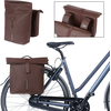 Image de Basil Doppelpacktasche City grillé marron 12x29x30 cm 28 bis 32l