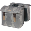 Image de Basil Sacoche double Elegance MIK château taupe, 40-49ltr, système MIK, taupe