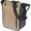 Image de Sacoche simple Basil Rivo M sable/noir 12-15 L - Sacoche de vélo avec crochets MIK, ...