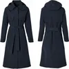 Image de Basil Basil Trenchcoat Mosse Women, Night Blue, rozmiar: XL