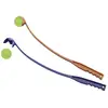 Image de Nobby   Lanceur De Balles De Tennis Pour Chien Shooter   Bleu Et Marron, 65 Cm