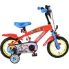 Image de Vélo enfant Paw Patrol - Garçons - 12 pouces - Rouge/Bleu