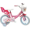 Image de Vélo pour enfants Disney Princess 14 pouces vélo pour taille 100 - 115 cm ou à partir de 3,5 ans avec siège de poupée et panier