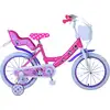 Image de Minnie la plus mignonne de tous les temps Vélo enfant - Fille - 16 pouces - Rose - Deux freins à main