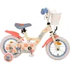 Image de Disney Stitch Children's Bike - Fille - 12 pouces - Crème Bleu Corail