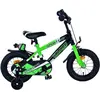 Image de Vélo enfant Volare Sportivo - Garçons - 12 pouces - Vert Noir