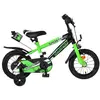 Image de Vélo enfant Volare Sportivo - Garçons - 12 pouces - Vert Noir