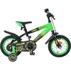 Image de Vélo pour enfants Volare Strike - Garçons - 12 pouces - Noir Vert