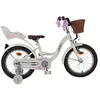 Image de Vélo enfant Volare Blossom - Fille - 16 pouces - Blanc