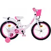 Image de Vélo pour enfants Volare Ashley - Fille - 18 pouces - Blanc