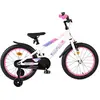 Image de Vélo enfant Volare Lily - Fille - 18 pouces - Blanc Rose Violet