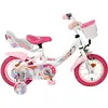 Image de VOLARE Vélo enfant Unicorn 12 pouces, blanc