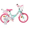 Image de Vélo enfant Volare Unicorn - Fille - 14 pouces - Vert