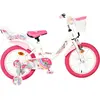 Image de VOLARE Vélo enfant Unicorn 16 pouces, blanc