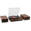 Image de Fenton RP165C Platine Vinyle Bluetooth avec 2 Haut-Parleurs Stéréo - Cerises, Lecture 33, 45 et 78 Tours, Système HiFi, RCA, Une Platine Rétro Idéale pour Décorer et Écouter Vos Vinyles en occasion ou reconditionné