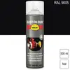 Image de Rust-oleum - Peinture De Finition Industrielle Aérosol Hard Hat Ral 9005 Noir Foncé Mat 500ml