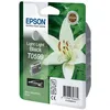 Image de Epson T0599 Cartouche d'encre d'origine gris clair pour R2400 - Neuf