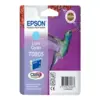 Image de Cartouche d'encre Epson Colibri Light Cyan Claria Pigment Original C13T08054021 pour imprimantes jet d'encre Epson Stylus Photo PX830FWD Cyan clair - Neuf